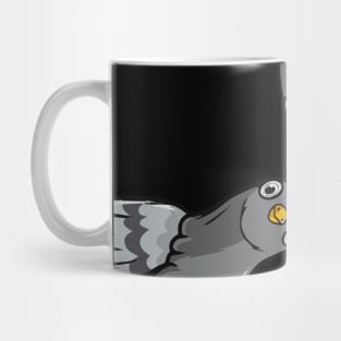 three pigeons looking at you -funny Mug